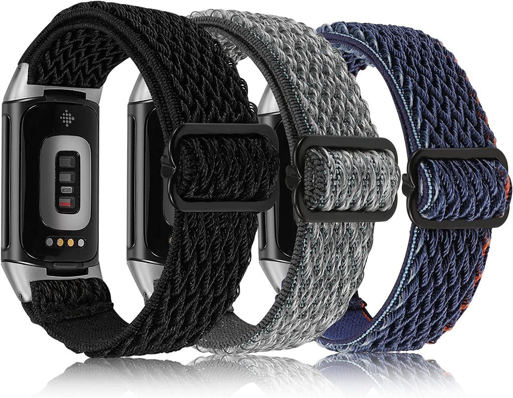 Bracelet nylon Fitbit Charge 3 (kaki) 